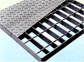 不锈钢网格板 热镀锌水沟盖板 复合防滑踏步板